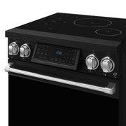 THOR Kitchen - 30-inch Gordon Ramsay Series Professional Induction Range with Tilt Panel Touch Control in Black and Stainless Steel - RSI30B-SS - IMG6