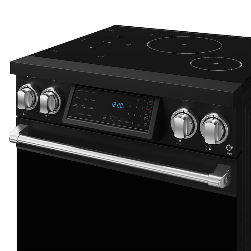 THOR Kitchen - 30-inch Gordon Ramsay Series Professional Induction Range with Tilt Panel Touch Control in Black and Stainless Steel - RSI30B-SS - IMG6
