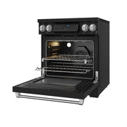 THOR Kitchen - 30-inch Gordon Ramsay Series Professional Induction Range with Tilt Panel Touch Control in Black and Stainless Steel - RSI30B-SS - IMG5