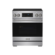 THOR Kitchen - 30-inch Gordon Ramsay Series Professional Induction Range with Tilt Panel Touch Control in Stainless Steel - RSI30 - IMG1