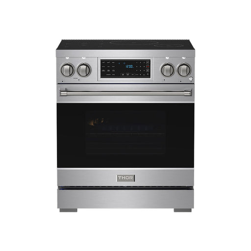 THOR Kitchen - 30-inch Gordon Ramsay Series Professional Induction Range with Tilt Panel Touch Control in Stainless Steel - RSI30 - IMG1