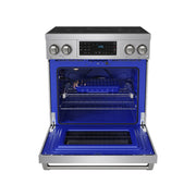 THOR Kitchen - 30-inch Gordon Ramsay Series Professional Induction Range with Tilt Panel Touch Control in Stainless Steel - RSI30 - IMG4