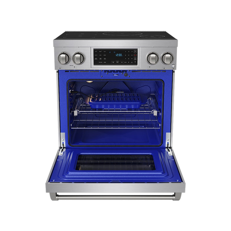 THOR Kitchen - 30-inch Gordon Ramsay Series Professional Induction Range with Tilt Panel Touch Control in Stainless Steel - RSI30 - IMG4