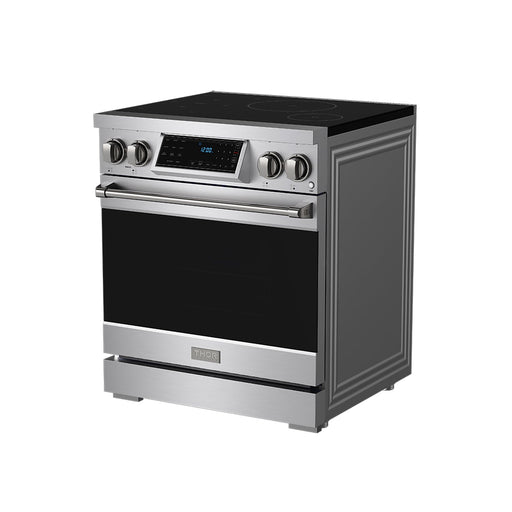 THOR Kitchen - 30-inch Gordon Ramsay Series Professional Induction Range with Tilt Panel Touch Control in Stainless Steel - RSI30 - IMG2