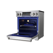 THOR Kitchen - 30-inch Gordon Ramsay Series Professional Induction Range with Tilt Panel Touch Control in Stainless Steel - RSI30 - IMG5