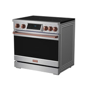 THOR Kitchen - 36-inch Gordon Ramsay Series Professional Induction Range with Tilt Panel Touch Control in Stainless Steel and Rose Gold - RSI36-RSG - IMG3