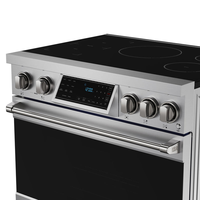 THOR Kitchen - 36-inch Gordon Ramsay Series Professional Induction Range with Tilt Panel Touch Control in Stainless Steel - RSI36 - IMG3