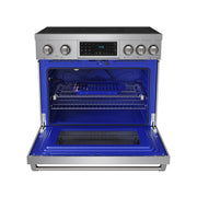 THOR Kitchen - 36-inch Gordon Ramsay Series Professional Induction Range with Tilt Panel Touch Control in Stainless Steel - RSI36 - IMG4