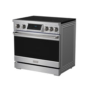 THOR Kitchen - 36-inch Gordon Ramsay Series Professional Induction Range with Tilt Panel Touch Control in Stainless Steel - RSI36 - IMG2
