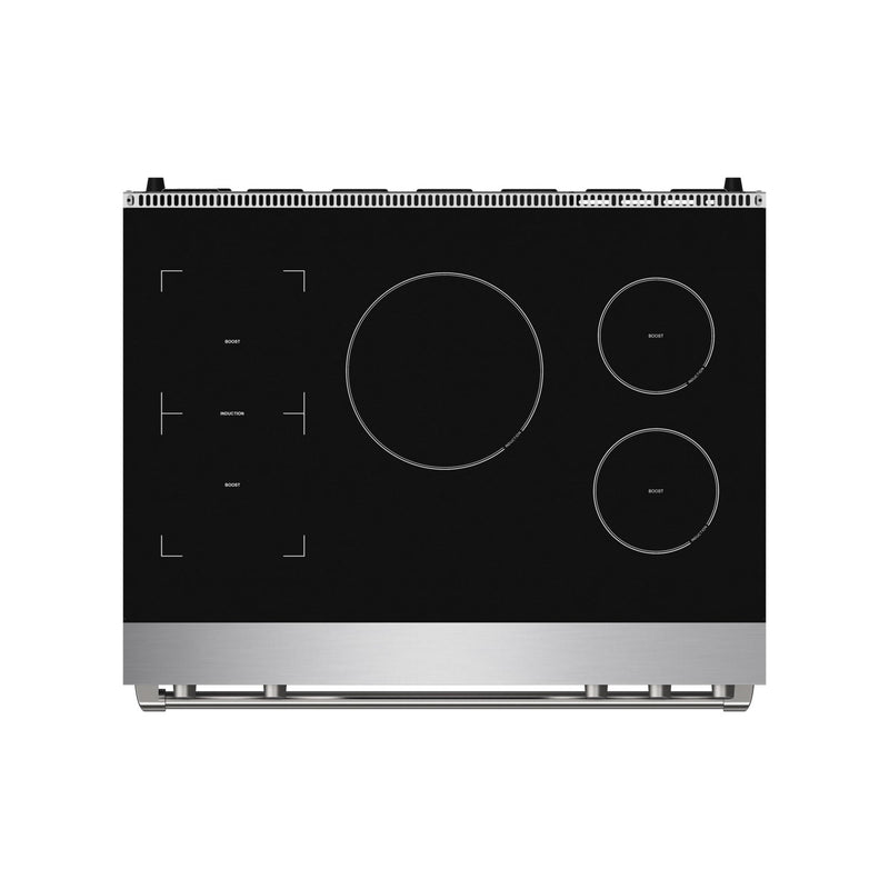 THOR Kitchen - 36-inch Gordon Ramsay Series Professional Induction Range with Tilt Panel Touch Control in Stainless Steel - RSI36 - IMG6
