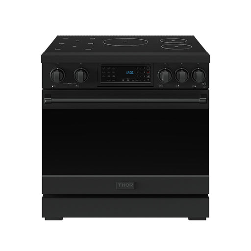 THOR Kitchen - 36-inch Gordon Ramsay Series Professional Induction Range with Tilt Panel Touch Control in Black - RSI36B - IMG1