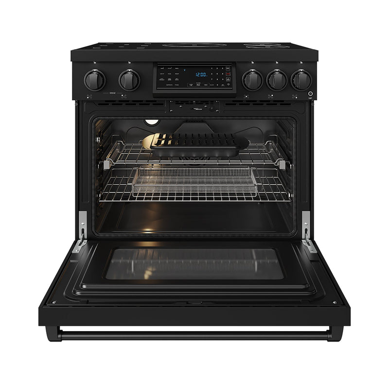 THOR Kitchen - 36-inch Gordon Ramsay Series Professional Induction Range with Tilt Panel Touch Control in Black - RSI36B - IMG3