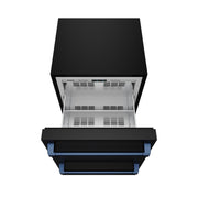 THOR Kitchen - Gordon Ramsay Series 24″ Undercounter Built-In / Freestanding Drawer Freezer Black/Blue - RZ24UB-BLU - IMG7
