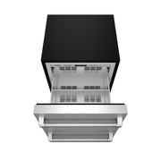 THOR Kitchen - Gordon Ramsay Series 24″ Undercounter Built-In / Freestanding Drawer Freezer Stainless Steel - RZ24U - IMG4