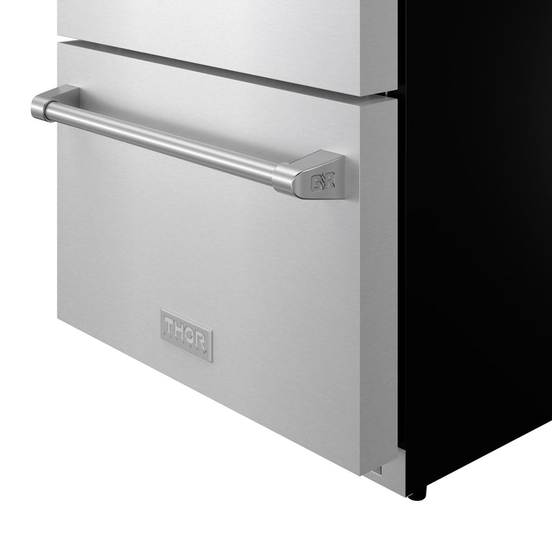 THOR Kitchen - Gordon Ramsay Series 24″ Undercounter Built-In / Freestanding Drawer Freezer Stainless Steel - RZ24U - IMG5