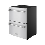 THOR Kitchen - Gordon Ramsay Series 24″ Undercounter Built-In / Freestanding Drawer Freezer Stainless Steel - RZ24U - IMG9
