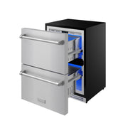 THOR Kitchen - Gordon Ramsay Series 24″ Undercounter Built-In / Freestanding Drawer Freezer Stainless Steel - RZ24U - IMG11