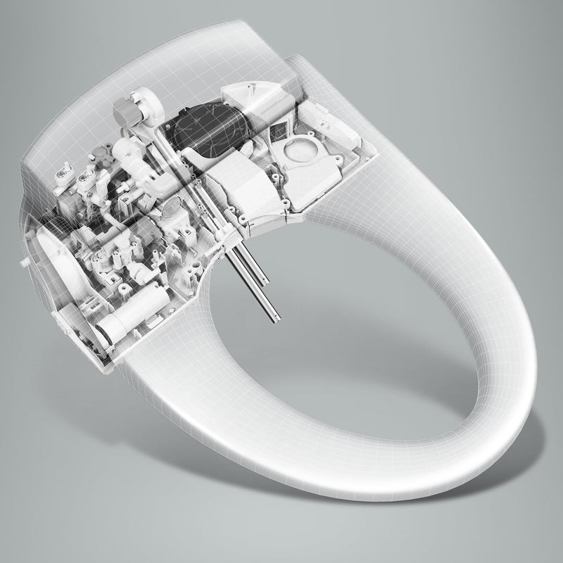 Brondell Luxury Bidet Toilet Seat Swash 1400