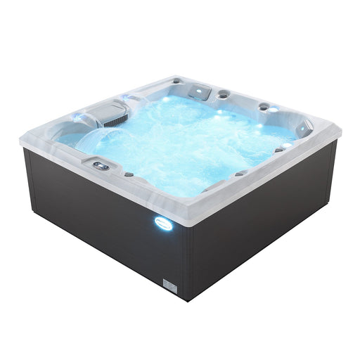 Empava - Luxury Freestanding 6-Person Square Outdoor Hot Tub - EMPV-SPA3550 - IMG2