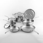 THOR Kitchen - 10-Piece Tri-ply Stainless Steel Cookware Set - SSC10P - IMG1