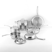 THOR Kitchen - 10-Piece Tri-ply Stainless Steel Cookware Set - SSC10P - IMG2