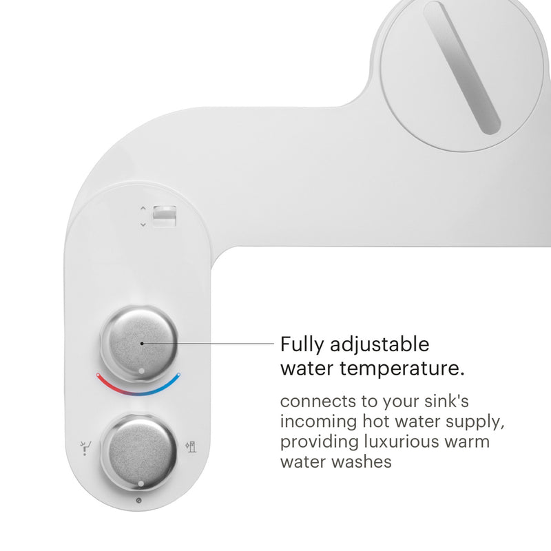 Brondell SimpleSpa Eco Advanced Dual Temp Bidet Attachment SSE-25