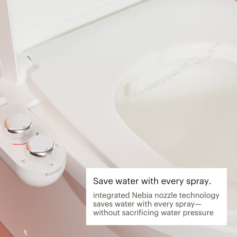 Brondell SimpleSpa Eco Advanced Dual Temp Bidet Attachment SSE-25