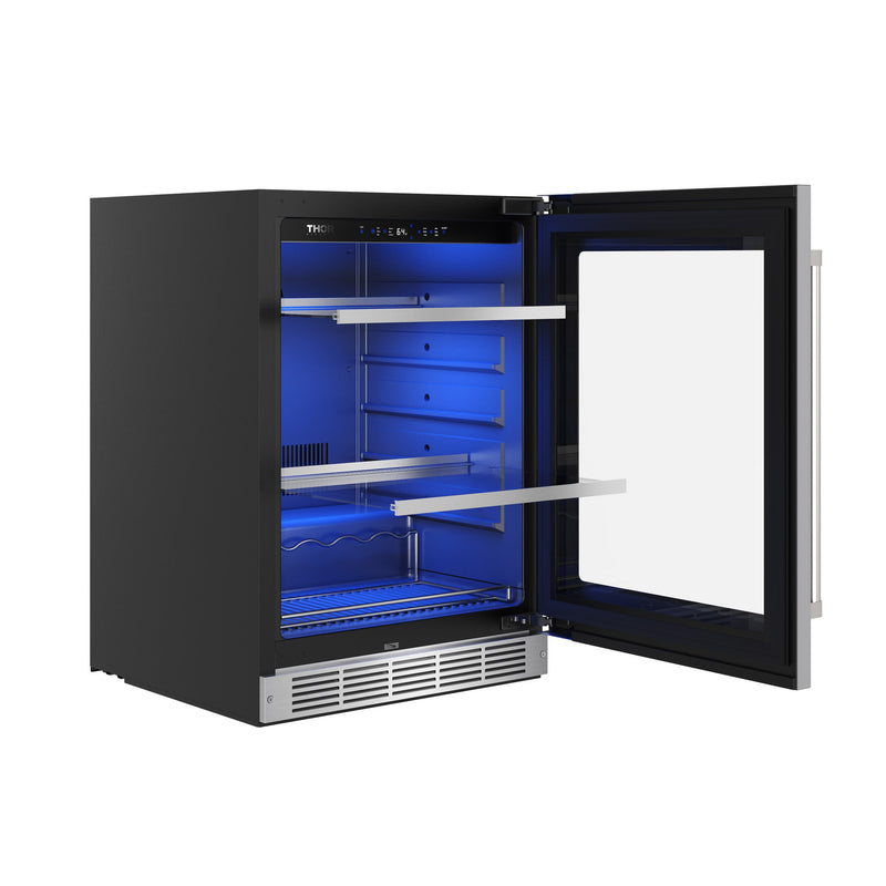 THOR Kitchen - 24-inch Professional Indoor Undercounter Beverage Cooler - TBR24US - IMG8