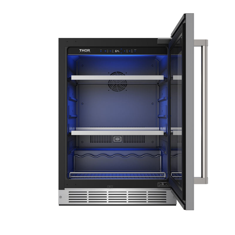 THOR Kitchen - 24-inch Professional Indoor Undercounter Beverage Cooler - TBR24US - IMG5