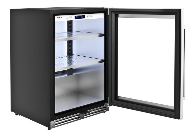 THOR Kitchen - 24 Inch Professional Undercounter Beverage Cooler - TBR24U - IMG1