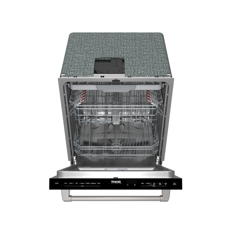 THOR Kitchen - 24-inch Built-In Dishwasher with Open Dry and 7 Cycle in Stainless Steel - TDW24C7 - IMG2