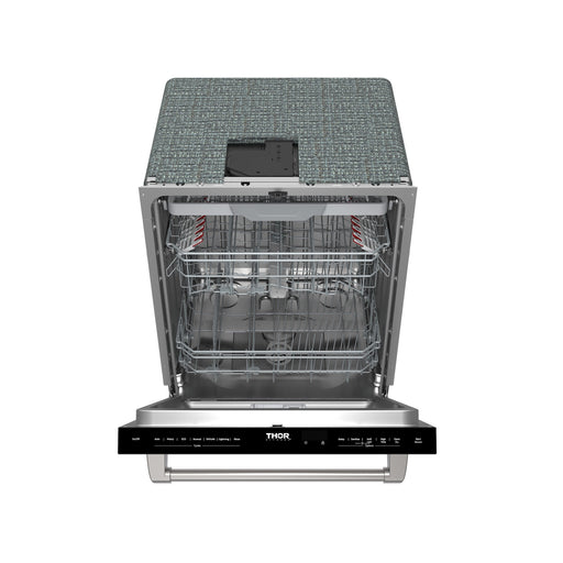 THOR Kitchen - 24-inch Built-In Dishwasher with Open Dry and 7 Cycle in Stainless Steel - TDW24C7 - IMG2