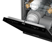 THOR Kitchen - 24-inch Built-In Top Control Dishwasher with Pocket Handle Black - TDW24PTB - IMG9
