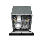 THOR Kitchen - 24-inch Built-In Top Control Dishwasher with Pocket Handle Black - TDW24PTB - IMG8