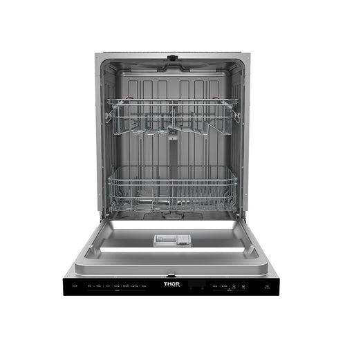 THOR Kitchen - 24-inch Built-In Top Control Dishwasher with Pocket Handle Stainless Steel - TDW24PT - IMG2