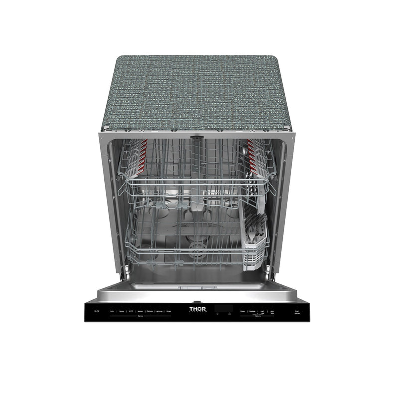 THOR Kitchen - 24-inch Built-In Top Control Dishwasher with Pocket Handle Stainless Steel - TDW24PT - IMG4