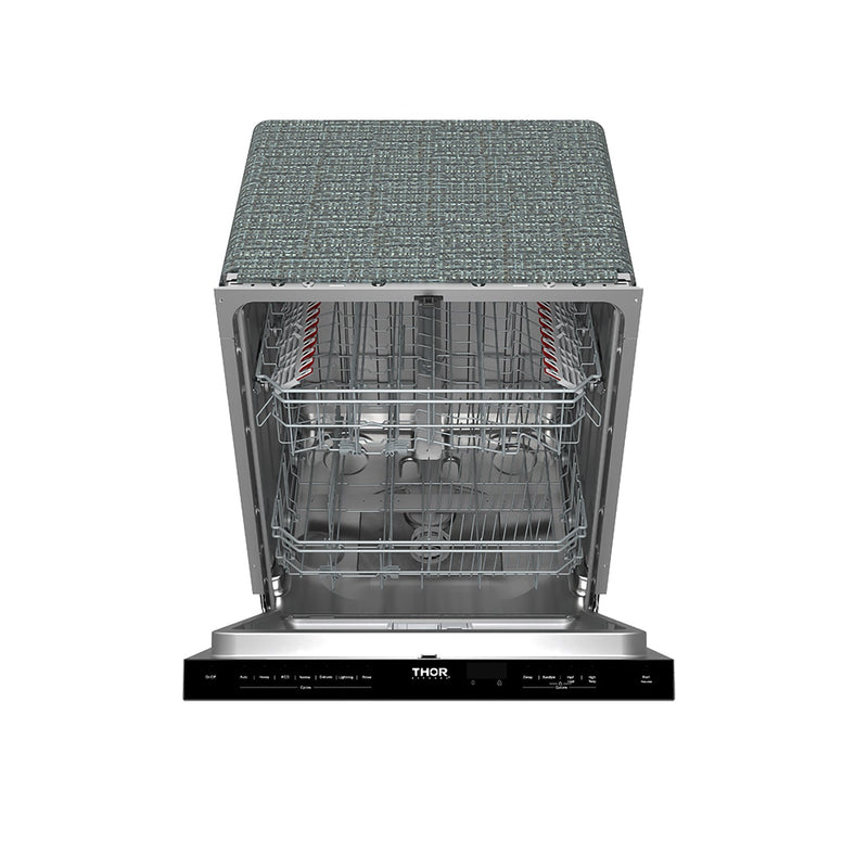 THOR Kitchen - 24-inch Built-In Top Control Dishwasher with Pocket Handle Stainless Steel - TDW24PT - IMG3