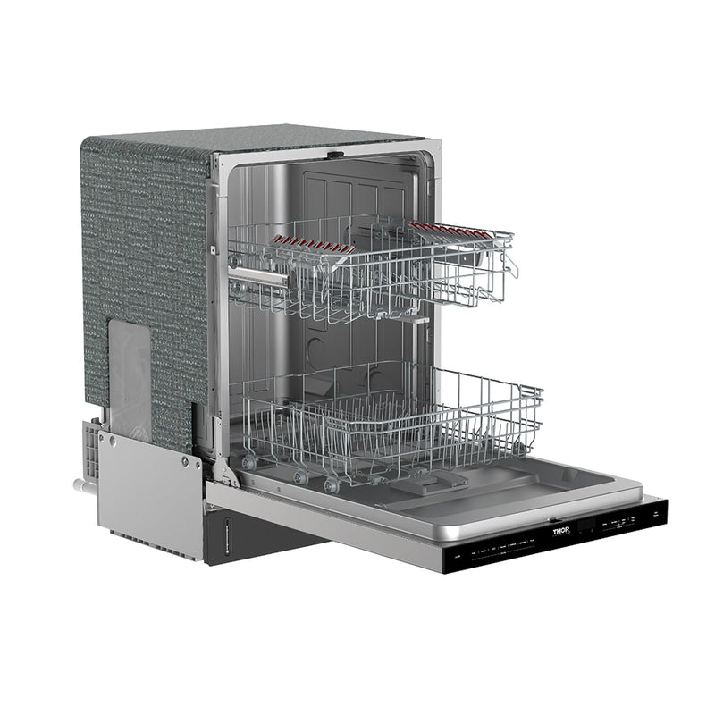 THOR Kitchen - 24-inch Built-In Top Control Dishwasher with Pocket Handle Stainless Steel - TDW24PT - IMG7