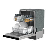 THOR Kitchen - 24-inch Built-In Top Control Dishwasher with Pocket Handle Stainless Steel - TDW24PT - IMG9