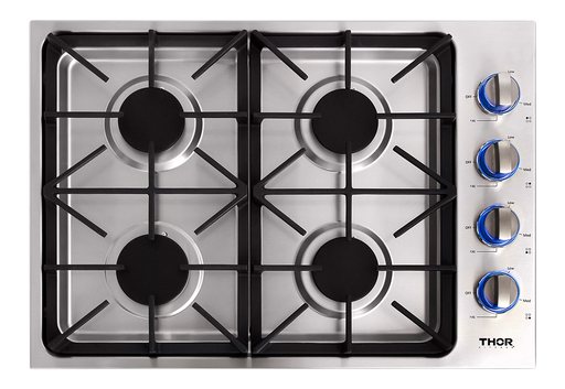 THOR Kitchen - 30-inch Professional Drop-In Gas Cooktop - TGC3001 - IMG1