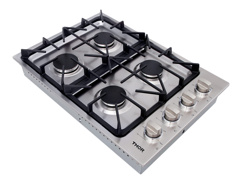THOR Kitchen - 30-inch Professional Drop-In Gas Cooktop - TGC3001 - IMG2