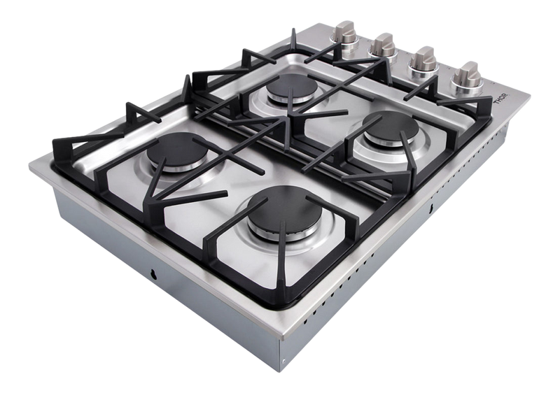 THOR Kitchen - 30-inch Professional Drop-In Gas Cooktop - TGC3001 - IMG3