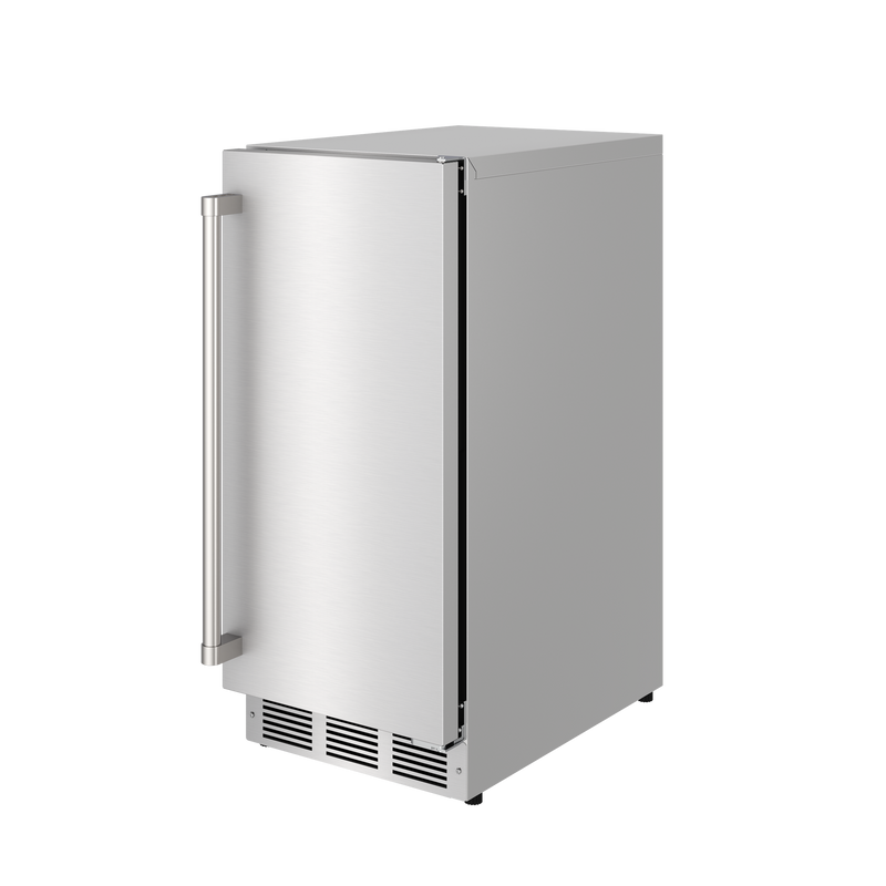 THOR Kitchen - 15” Freestanding/Built-In Gourmet Ice Maker with Water Filter and Reversible Door - TIM1511 - IMG3