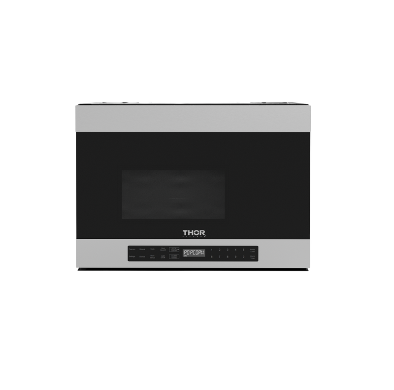 THOR Kitchen - 24 Inch Convertible Over the Range Microwave with Ventilation - TOR24SS