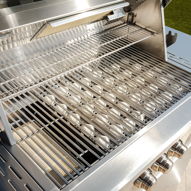 THOR Kitchen - 36-inch 4 burners Built in Gas Grill on cart with Sear/Rear Infrared Burner & Rotisserie Natural Gas - TPG3601 - IMG15