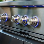THOR Kitchen - 36-inch 4-Burner Built-In Gas Grill with Sear/Rear Infrared Burner & Rotisserie - TPG3601-G - IMG15