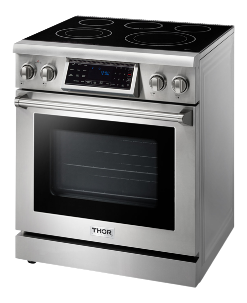 THOR Kitchen - 30-inch Tilt Panel Electric Range Professional - TRE3001 - IMG3