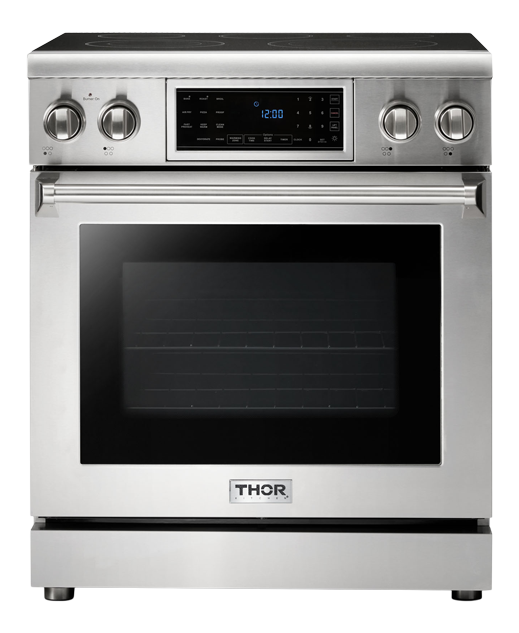 THOR Kitchen - 30-inch Tilt Panel Electric Range Professional - TRE3001 - IMG1