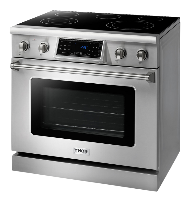 THOR Kitchen - 36-inch Tilt Panel Professional Electric Range - TRE3601 - IMG2