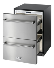 THOR Kitchen - 24 Inch Indoor Outdoor Refrigerator Drawer - TRF24U - IMG3